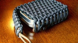 Survival TinPlaying Card Paracord Pouch [upl. by Eidnew934]