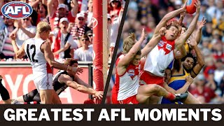 The Greatest Moments in AFL History Highlights [upl. by Marice]