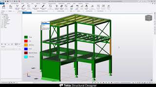 Tekla Structural Designer in 5 Minutes [upl. by Resaec]