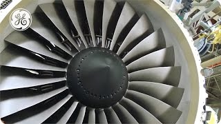 GE90 and GEnx Composite fan blades [upl. by Pinkham215]