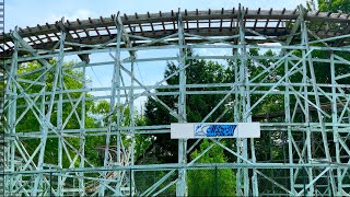 Remembering Blue Streak at Conneaut Lake Park  OffRide amp Shenanigans  Non Copyright [upl. by Gifferd]