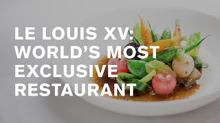 Le Louis XV by Alain Ducasse remastered Monaco [upl. by Eidnim]