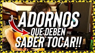 ADORNOS QUE DEBEN SABER TOCAR  2 [upl. by Nylirek]