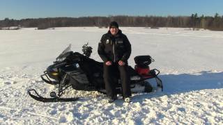 SkiDoo MXZ TNT 850 ETEC 2017  Premières impressions [upl. by Aitnis]