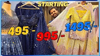 1 पीस भी मिलेगा😍DURGA CLOTHING 1DAY lehenga sale chandni chowk meesho sarojininagar HAUL 2023 [upl. by Ailaham]