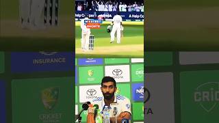 Jasprit bumrah on virat kohli 100🫂❤️ viratkohli jaspritbumrah indvsaus shorts [upl. by Yznel71]