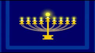 Ocho Candelikas  A Hanukkah Song Eight Little Candles [upl. by Yrehc]