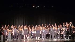 Suncrest Middle School Entire Choir Performing quotThe Zip Zop Songquot November 2024 [upl. by Groveman]