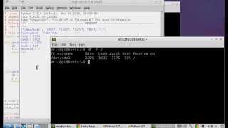 Python get file system disk space usage on Linux [upl. by Olifoet386]