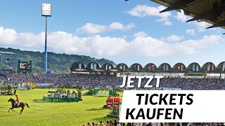 Freut euch CHIO AACHEN 2021  Jetzt Tickets kaufen 🐴🙌 [upl. by Nehtiek]