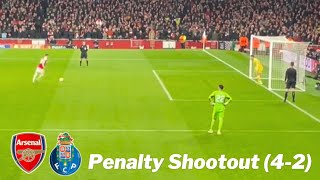 Full Arsenal vs Porto Penalty Shootout 42 [upl. by Roosevelt]