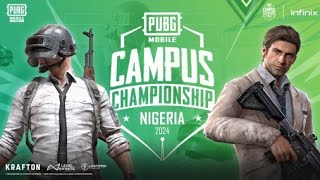 EN PUBG MOBILE CAMPUS CHAMPIONSHIP NIGERIA PMCC  LAGOS QUALIFIERS [upl. by Dibru]