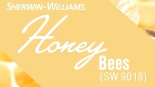 April 2016 Color of the Month Honey Bees  SherwinWilliams [upl. by Verlie]