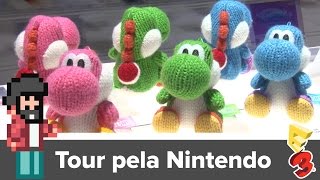 Tour pelo estande da Nintendo E3 2015  Baixaki Jogos [upl. by Atinrahs485]