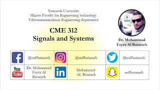 Signals and Systems CME 312  Lecture 15  Frequency Spectra of the Fourier Series Coefficients [upl. by Garap]