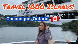 Travel 1000 Islands Gananoque Ontario 🇨🇦 [upl. by Anaz289]