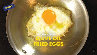 How to make olive oil fried eggs [upl. by Assele]