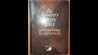 The Jimmy Swaggart Expositors Study Bible Giant Print Edition KJV Hard Cover [upl. by Aneroc]