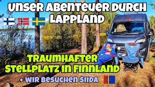 Zauberhaftes Finnland  traumhafte Stellplätze  Camper  Wohnmobil  Kastenwagen Polarlichter 2023 [upl. by Ornstead]