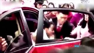 Angry Groom Drags Bride Out of Wedding Car After Receiving Video of Her Cheating [upl. by Farrow524]