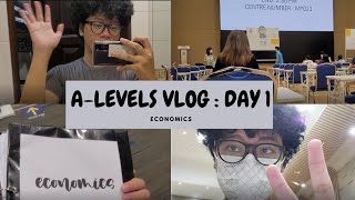 ALevels Exam Vlog Day 1  Economics  Vlog 7 Sunway College [upl. by Ddat]