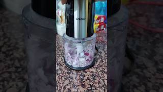 Borosil Chef Delite 300 Watts Electric Chopper for Kitchen Twin Blade Technology 600 ml shorts [upl. by Aizirk474]