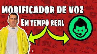 COMO MODIFICAR A VOZ EM QUALQUER CELULAR EM TEMPO REAL 2023 FREE FIREDISCORD LIGAÇÃO [upl. by Fredra]