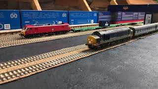 Brief Encounters 16th March 1994 Walton on Trent 1990s WCML Model Railway [upl. by Novelc]