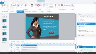 Getting Started with Articulate Storyline 2 Working with truefalse variables [upl. by Hnoj]