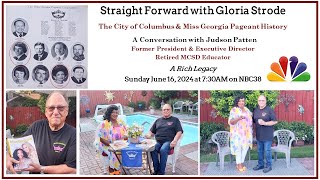 Straight Forward with Gloria Strode amp Judson Patten Former Miss Georgia Pageant President [upl. by Debbee]