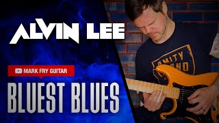 Alvin Lee quotThe Bluest Bluesquot  Slide Guitar Solo Cover  georgeharrison slideguitar bluesguitar [upl. by Adnirolc412]