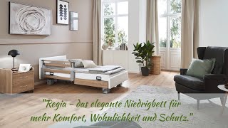 Regia  Das komfortable Niedrigbett für die Pflege zuhause  Burmeier [upl. by Wilhelmine]