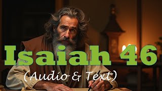 Isaiah 46  KJV AUDIO BIBLE With Text amp Images [upl. by Seldan]