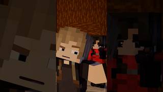 LEON CUBITO KENNEDY VS ADA CUBITA WONG 🔥🔥🔥 minecraftshorts humor re4remake minecraftanimation [upl. by Maggs]