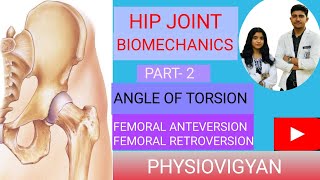 FEMORAL ANTEVERSION amp RETROVERSION II ANGLE OF TORSION [upl. by Adnoved149]