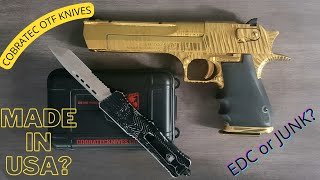 Should You EDC a CobraTec OTF Knife  CobraTec Knife Honest Extended Review [upl. by Meris597]