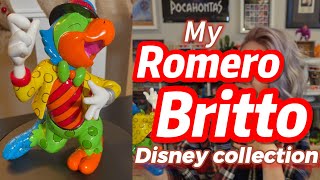 Romero Britto Disney fine art Review Rant Rave Oswald Jose Carioca Pascal Tangled Enesco grail [upl. by Uhej853]