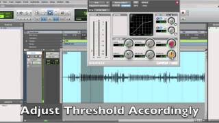 Pro Tools Basics Plugins Compression How To Compress Track Compress Audio [upl. by Irrahs]