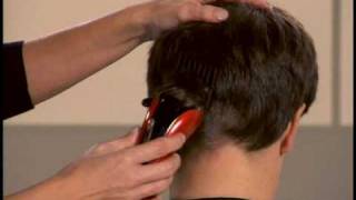 Popular mens hairstyle made easy by Conair  Howto video for business haircut [upl. by Nylissej]