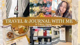 TRAVEL amp JOURNAL WITH ME IN TOKYO JAPAN  visited Itoya Loft Hobonichi Tobichi and more [upl. by Cerelly739]