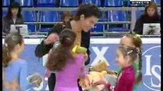 Cup of Russia 2007  Stephane Lambiel  SP Carne Cruda [upl. by Nemajneb]