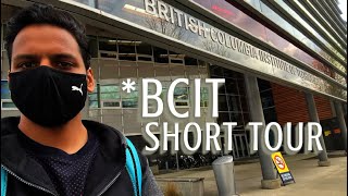 NO1 COLLEGE IN VANCOUVER IN CANADA  BCIT SHORT TOUR  vlog canadalife study college [upl. by Nalon]