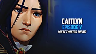 Caitlyn Twixtor Scenepack  Arcane Season 2 EPISODE 5  4K [upl. by Lusa]