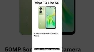 Vivo T3 Lite 5G  new smartphone 📱 [upl. by Toth]