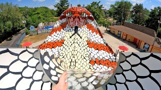 Raja POV  Noahs Ark  Worlds Largest King Cobra Waterslide [upl. by Drhcir150]