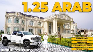 125 Crore Royal Palace House  Touring Pakistan Most Expensive House [upl. by Sokil]