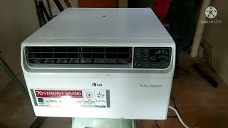 LG dual inverter window type CH67 error [upl. by Stevie291]