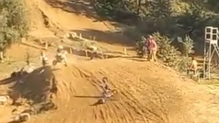 KTM sx50 Crash [upl. by Anirres471]