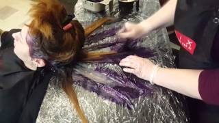 Joyco Amethyst Fluid Hair Painting [upl. by Kalil3]