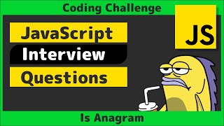 LeetCode 242  Valid Anagram Solution Explained JavaScript [upl. by Kapoor]